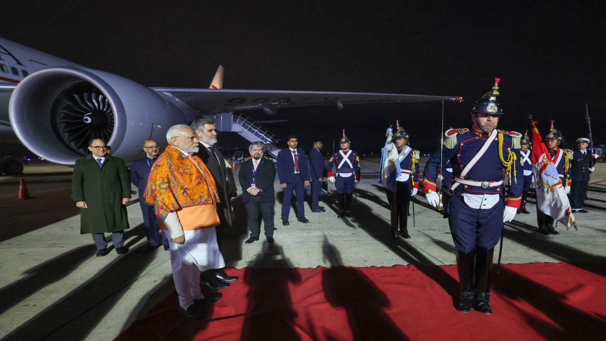 PM MODI IN ARGENTINA
