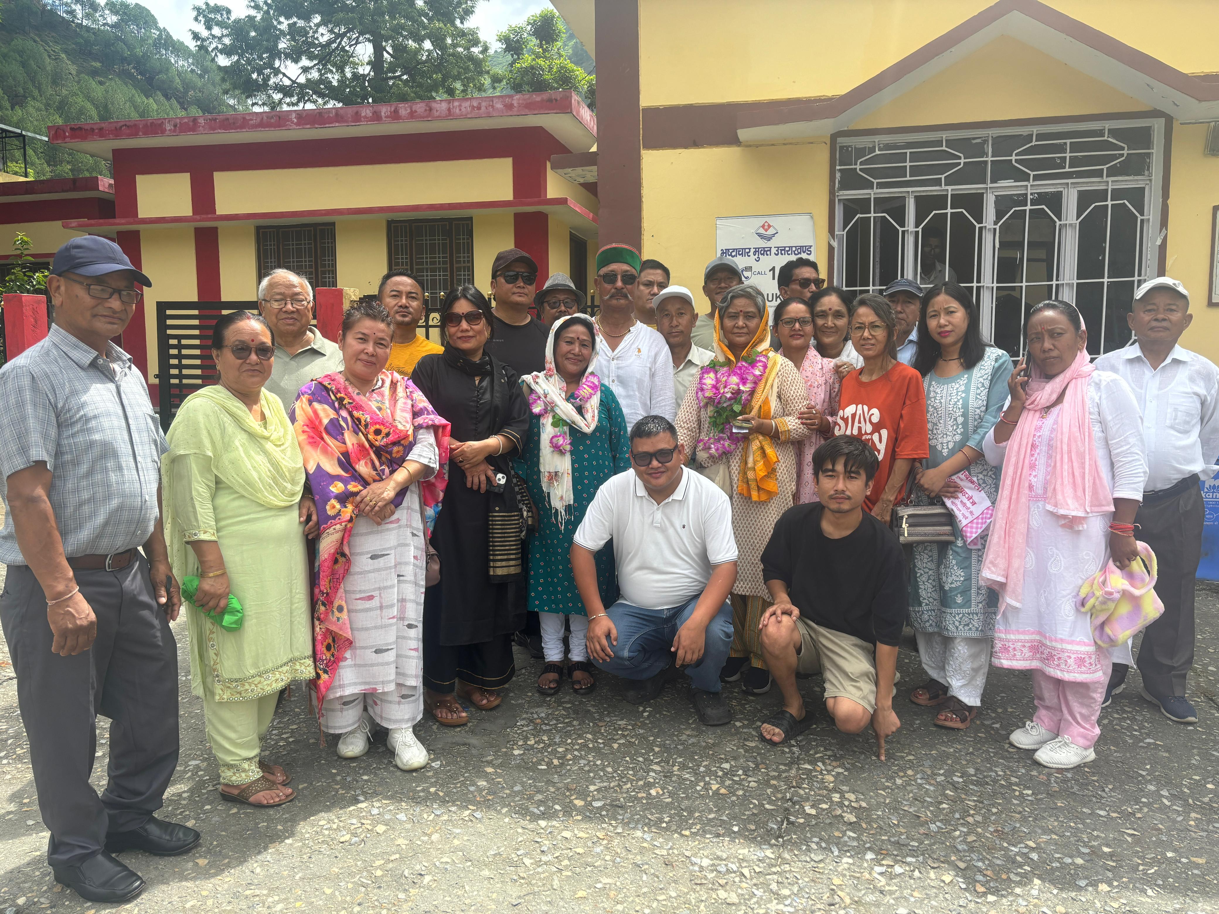 VIMALA BECOME VILLAGE HEAD OF GUNJI