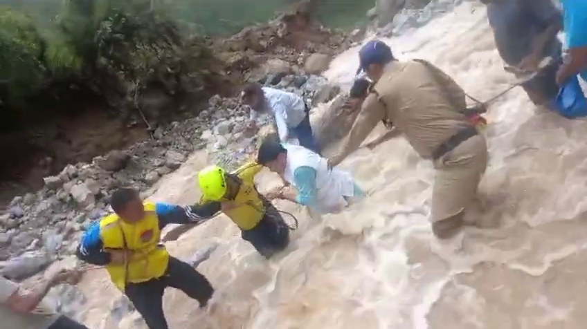 MLA Suresh Garia Gunner Swept Away
