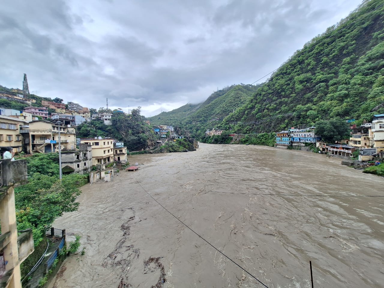 people living along river