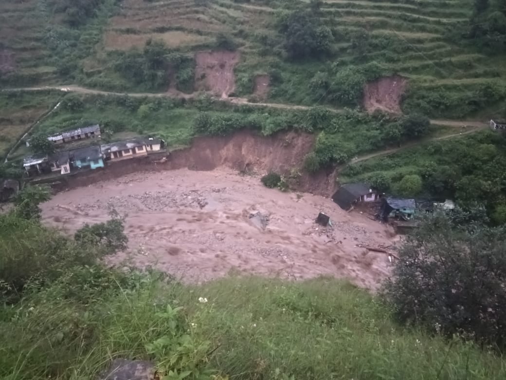 Chamoli Nandanagar Cloudburst