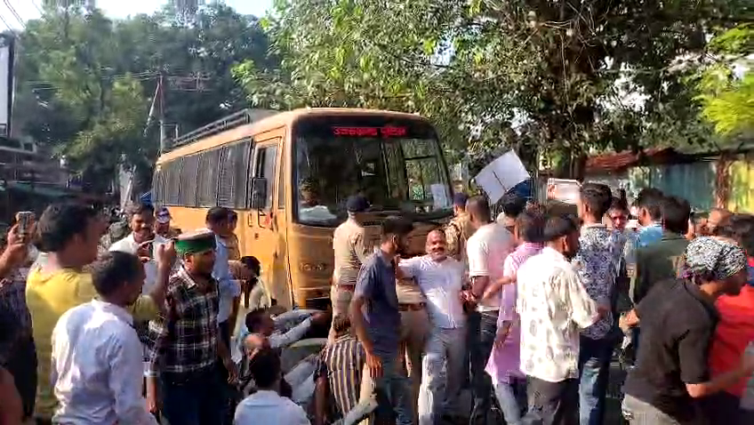 MLA Sanjay Dobhal Marched CM Residence