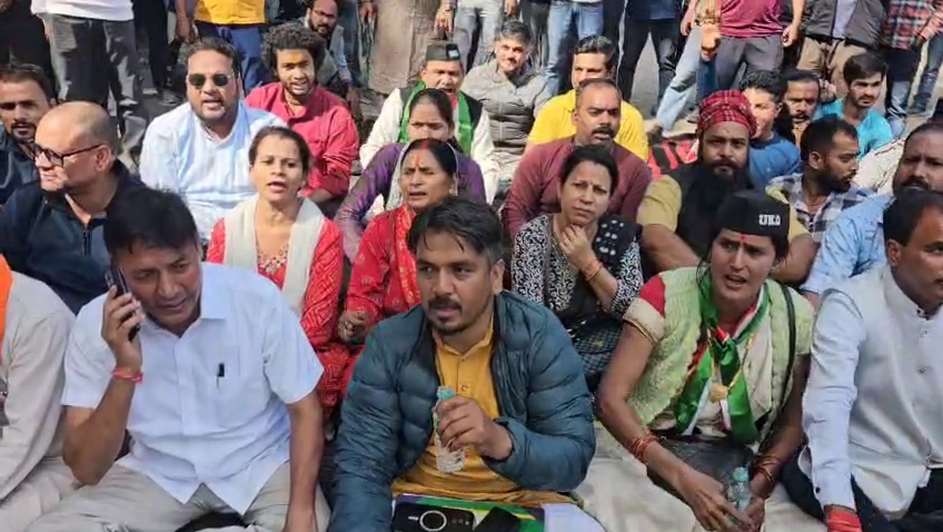 Rishikesh Wine Shop Protest
