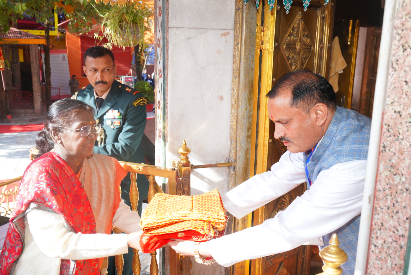 President Murmu visited Naina Devi