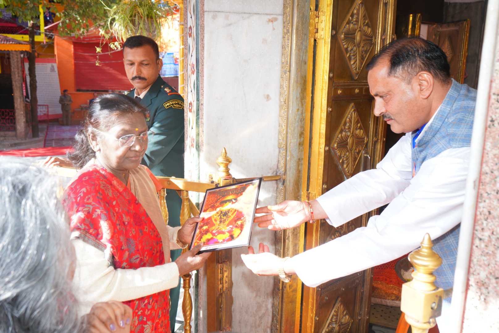 President Murmu visited Naina Devi