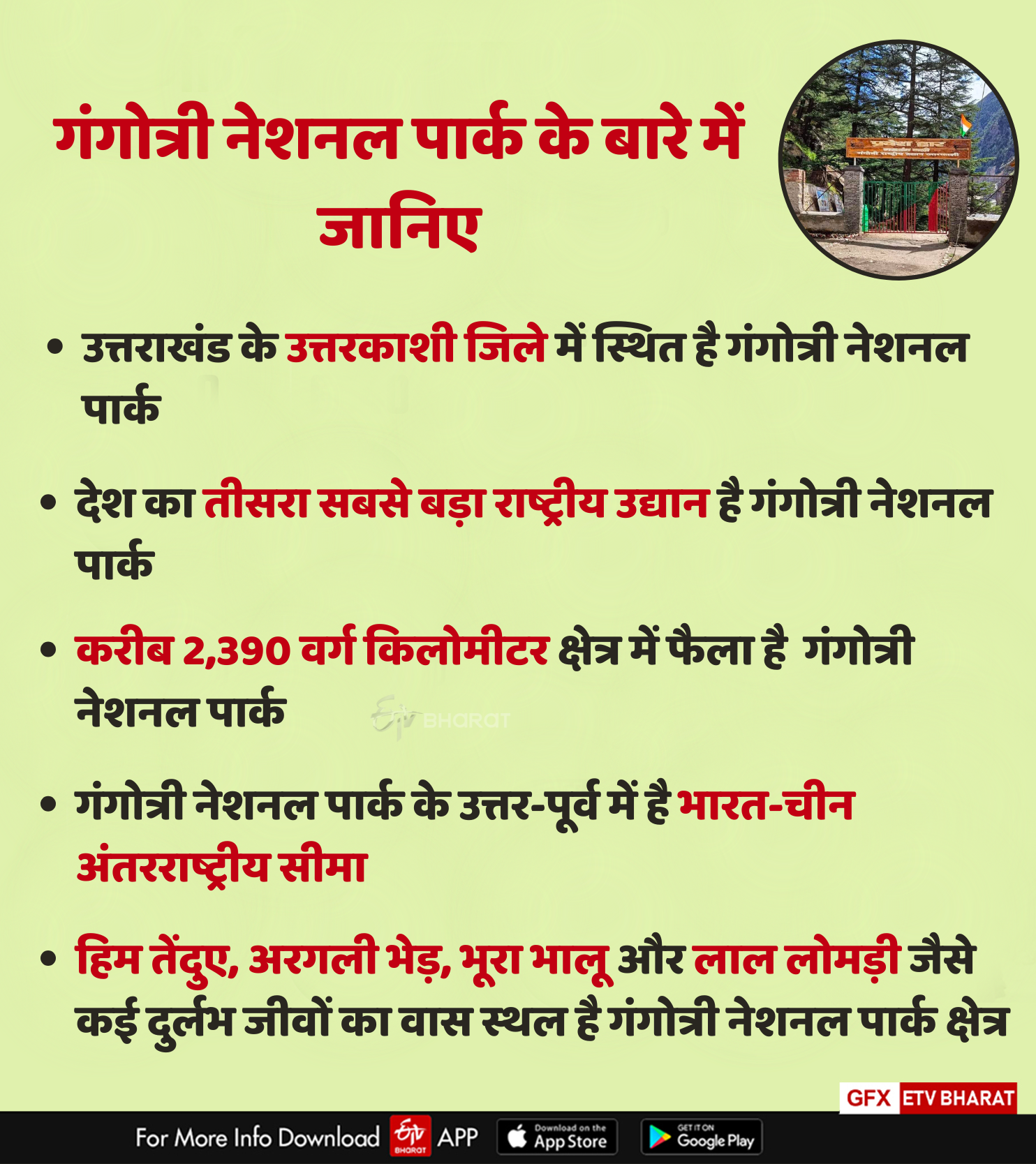 GANGOTRI NATIONAL PARK