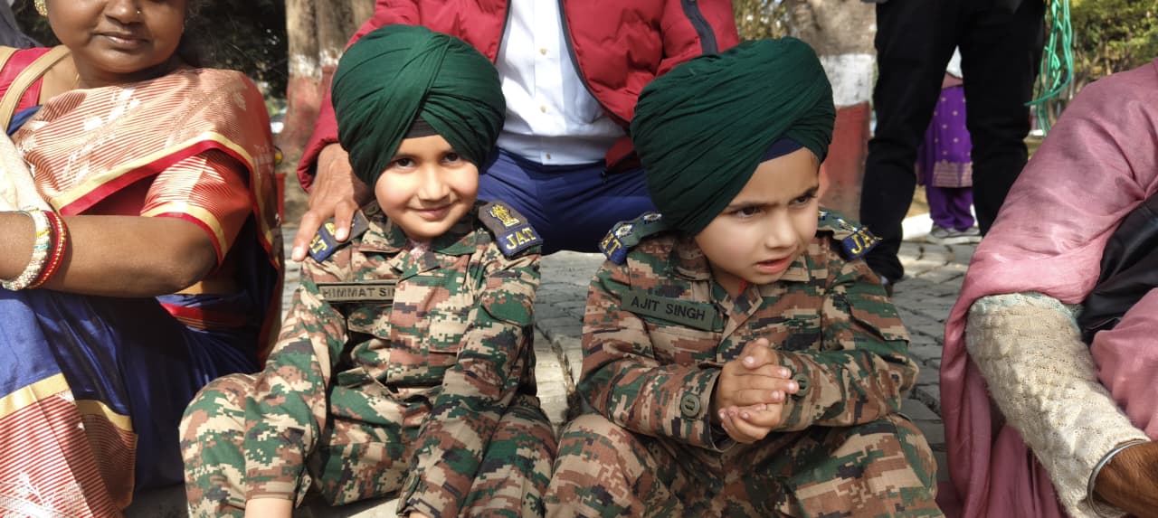 PASSING OUT PARADE CHILD SOLDIERS