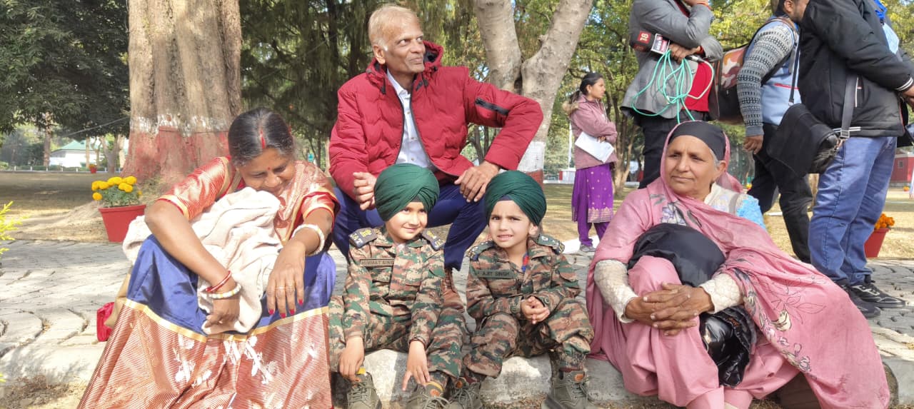 PASSING OUT PARADE CHILD SOLDIERS